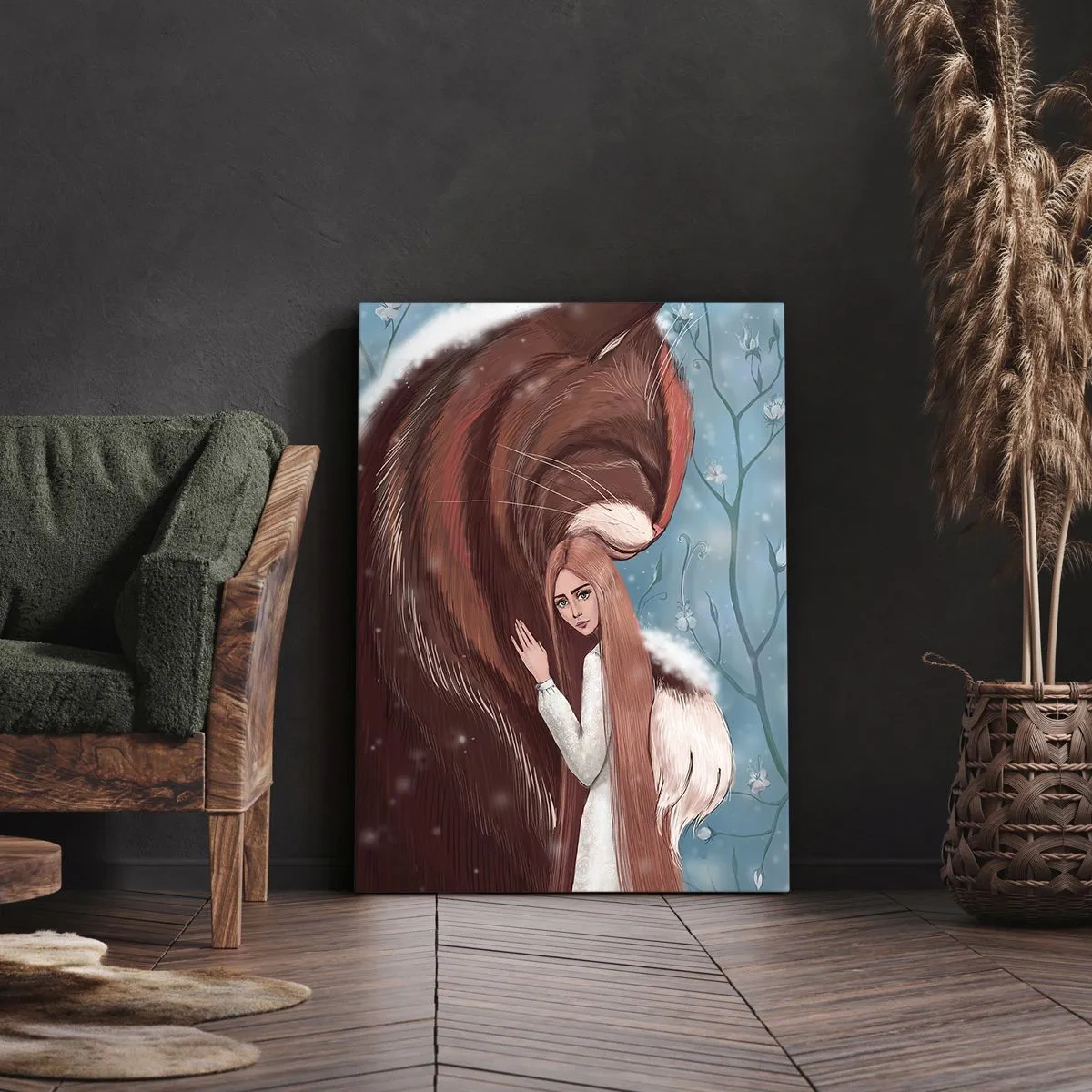 Schilderen op canvas - Welkom in het sprookje - 70x100 cm