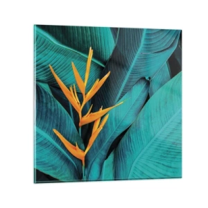 Schilderen op glas - Eden bloem - 30x30 cm