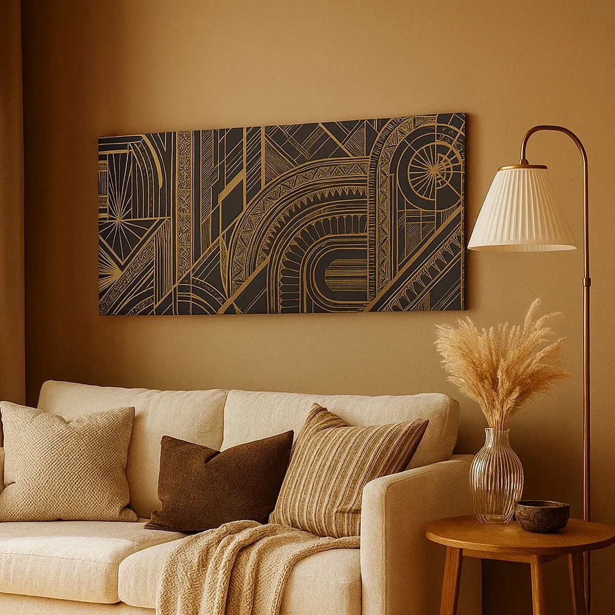 Schilderen op canvas - Concepten, ideeën, plannen - 100x40 cm