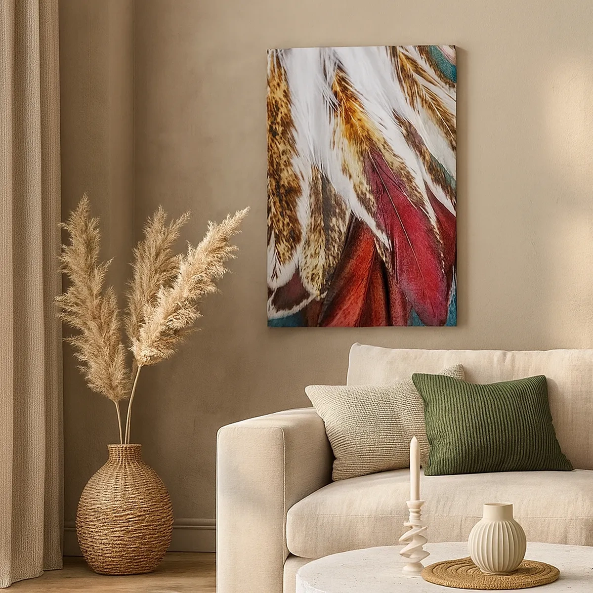 Schilderen op canvas - Geheimen van de vlucht - 50x70 cm