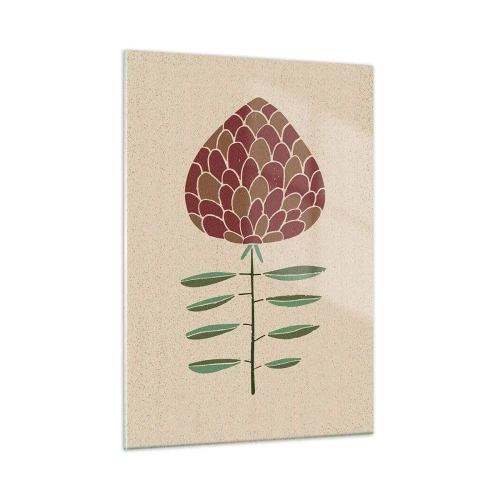 Schilderen op glas - Als een geweldige kerel - 50x70 cm