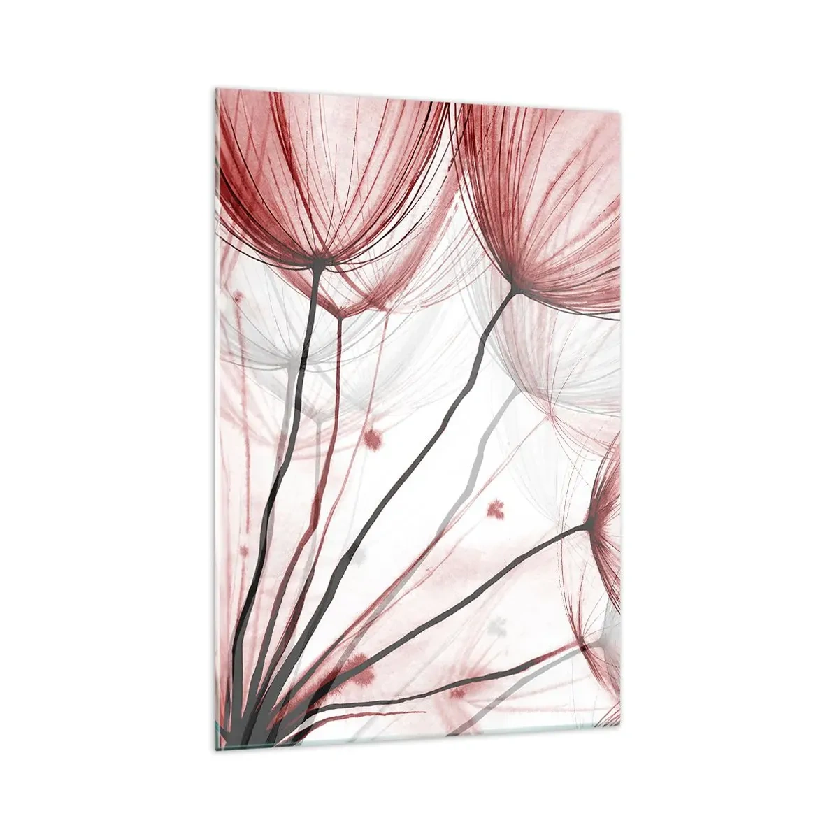 Schilderen op glas - Vóór het vertrek - 70x100 cm