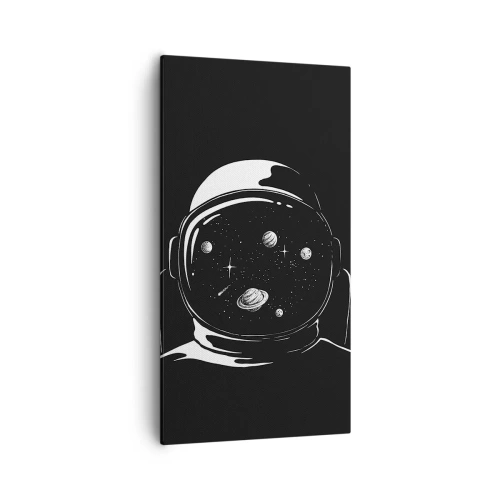 Schilderen op canvas - Mooi uitzicht - 55x100 cm