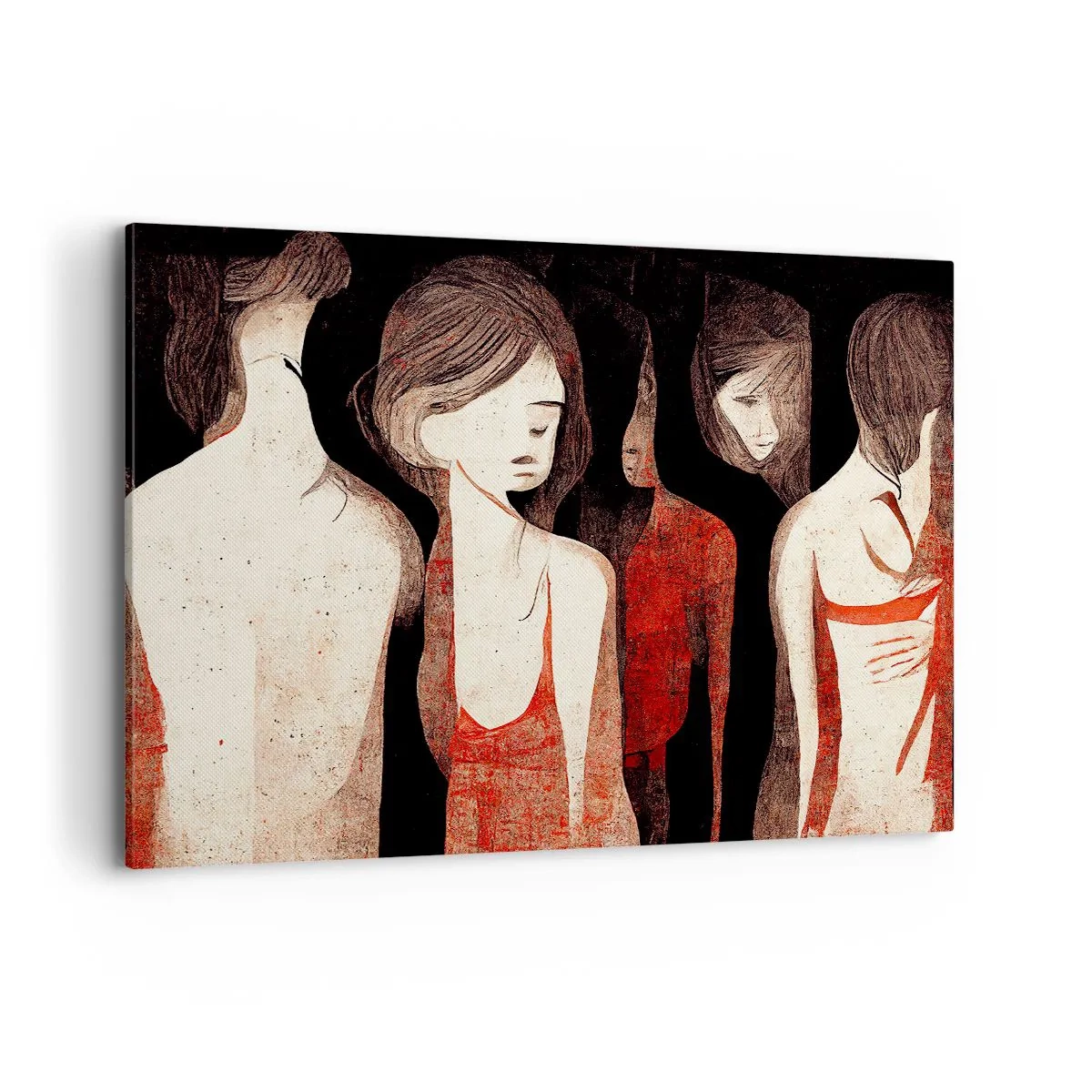 Schilderen op canvas - Madonna's van duisternis - 120x80 cm
