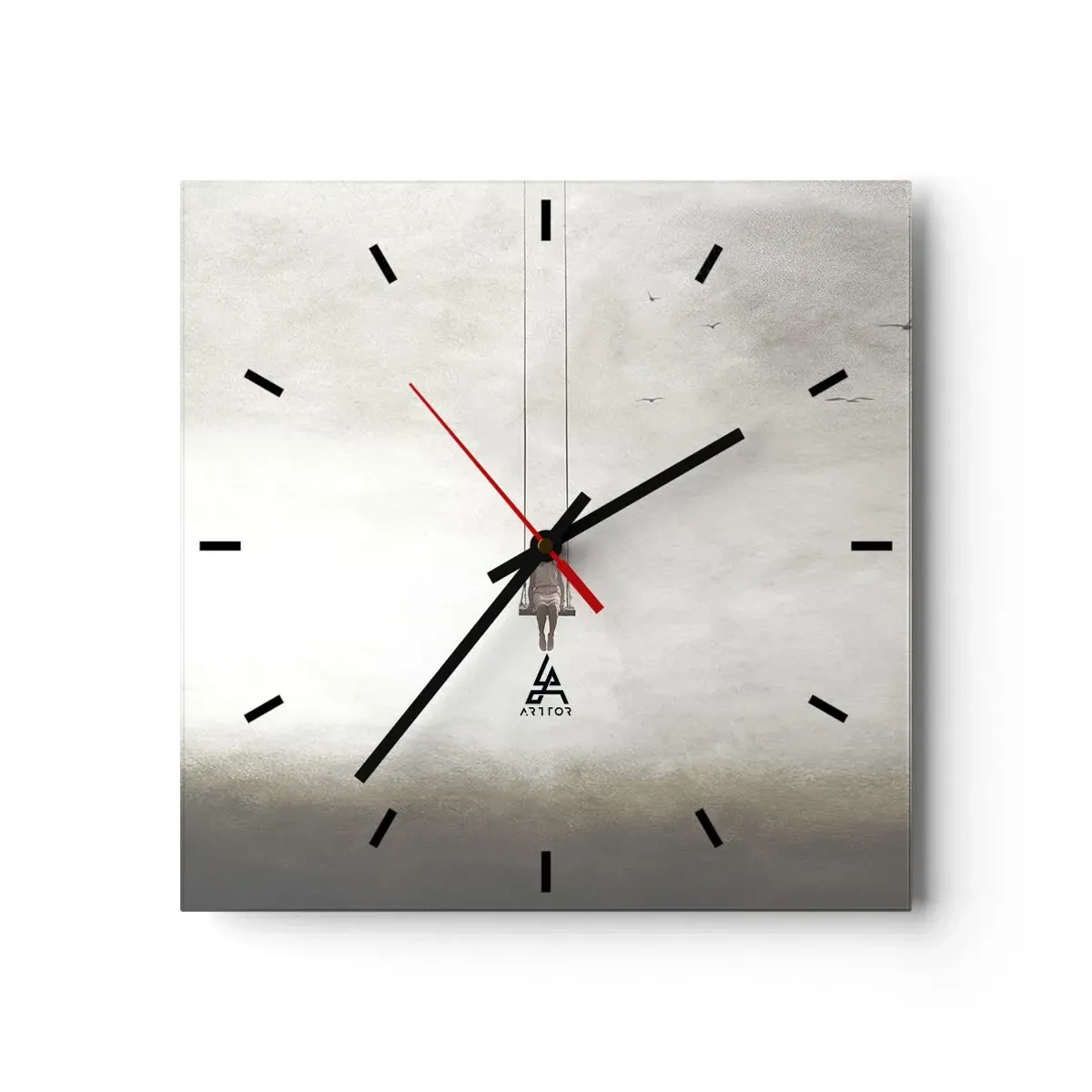 Wandklok - Klok - Een kind in ons - 30x30 cm