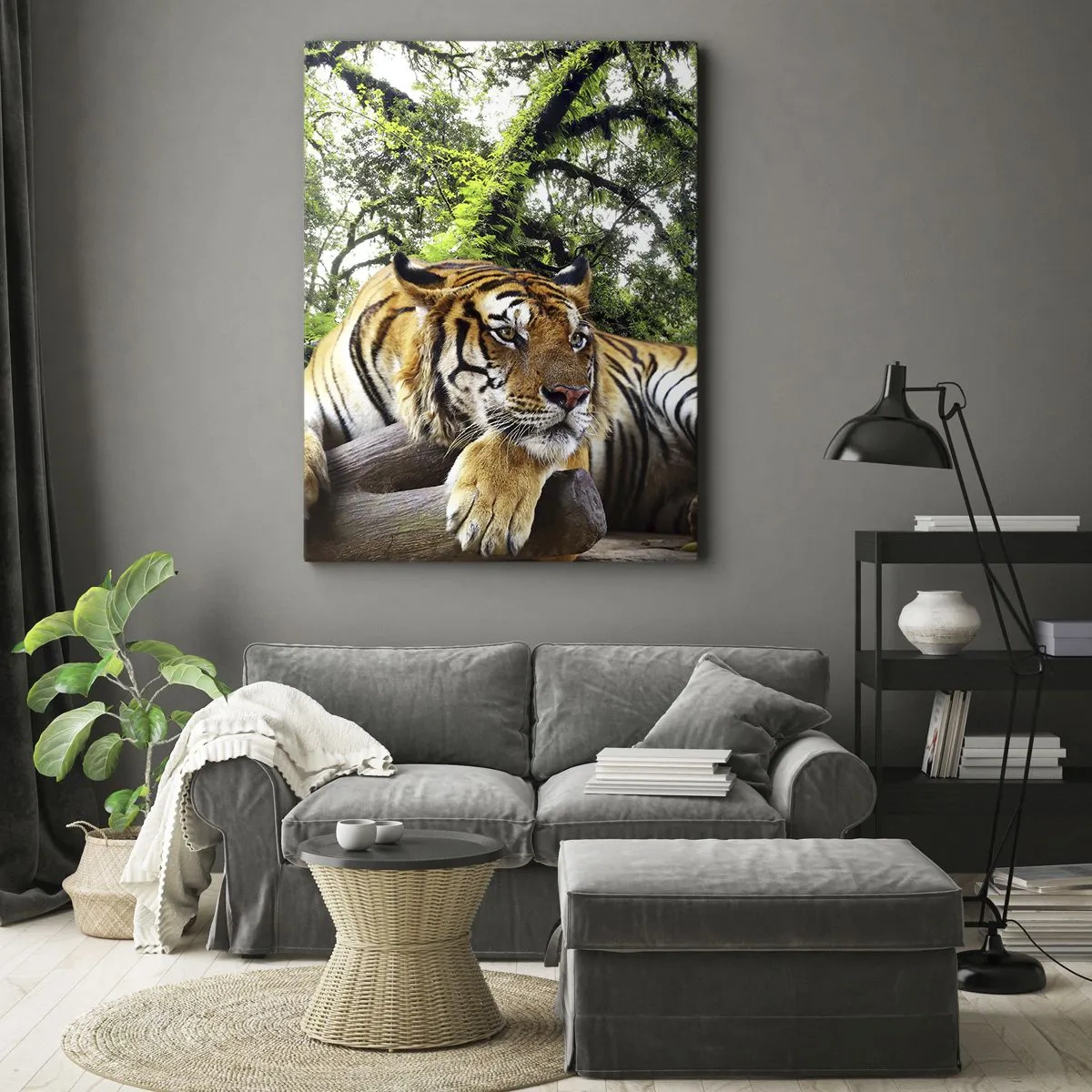 Schilderen op canvas - Met vriendelijke groet - 50x70 cm