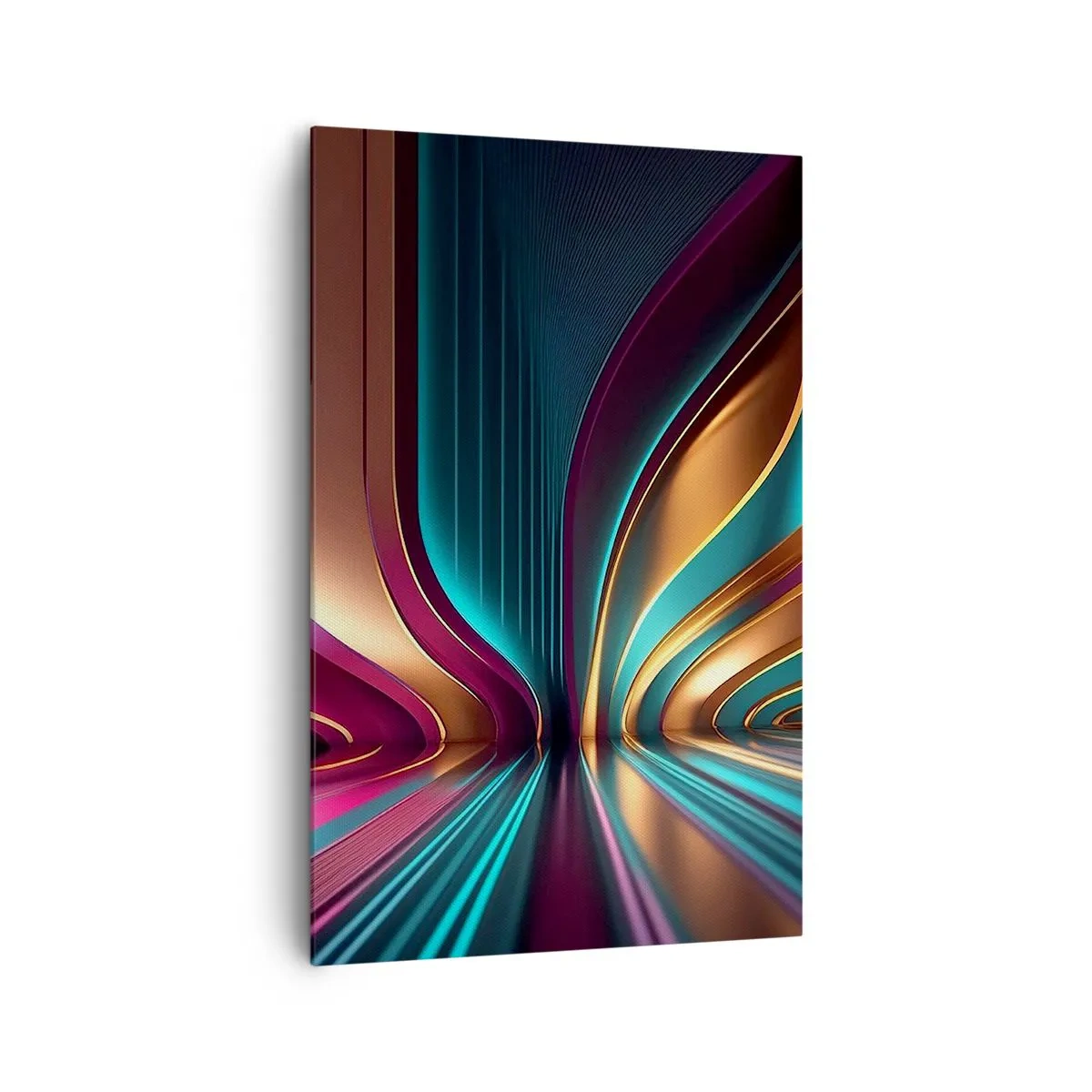 Schilderen op canvas - Architectuur van licht - 80x120 cm