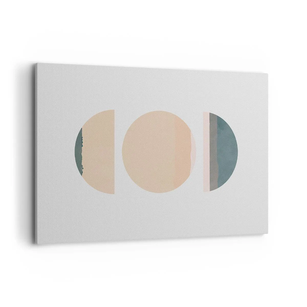 Schilderen op canvas - Een Wiel achter een andere - 120x80 cm