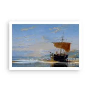 Poster - Water, bodem, lucht - 91x61 cm