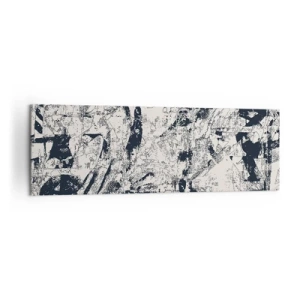 Schilderen op canvas - Interpenetratie van tegenstellingen - 160x50 cm