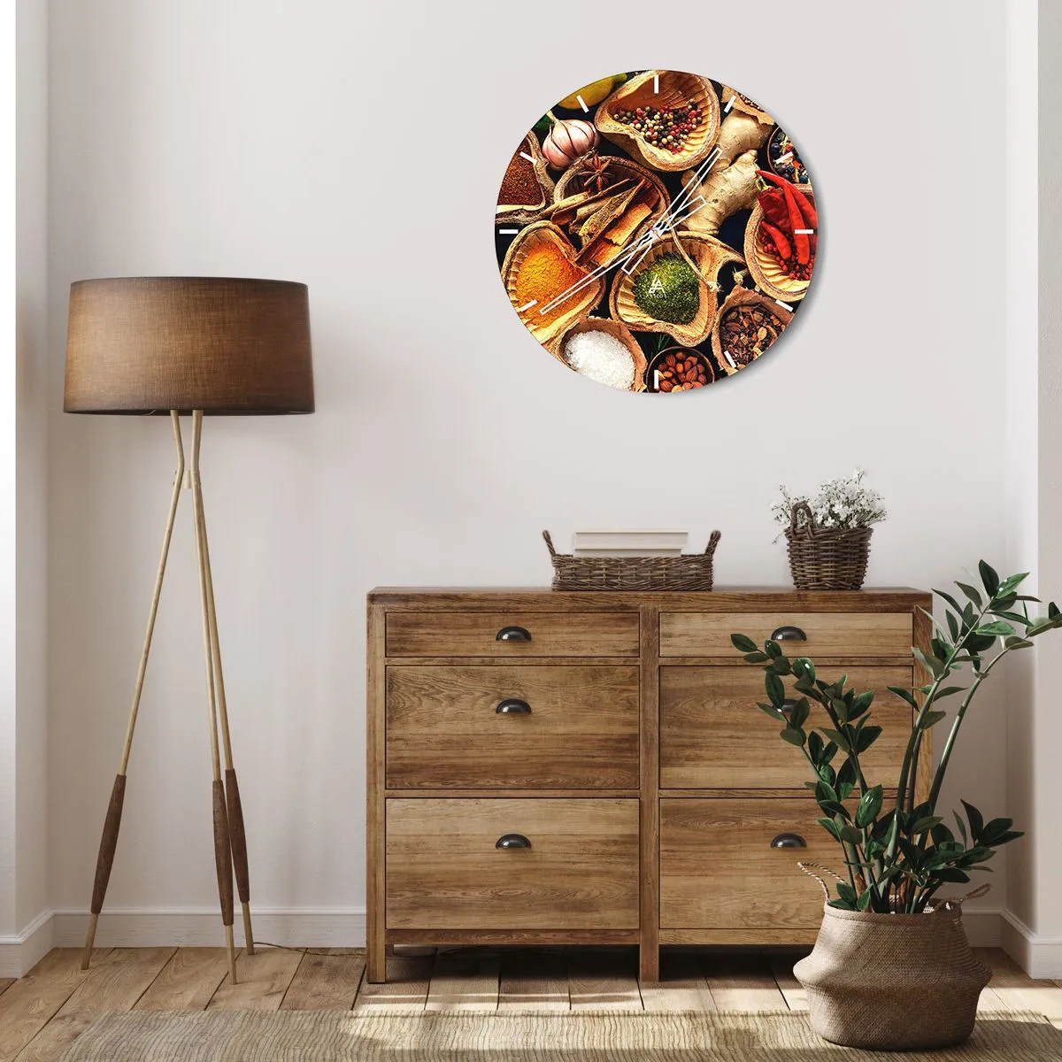 Wandklok - Klok - Neem wat je wilt - 40x40 cm