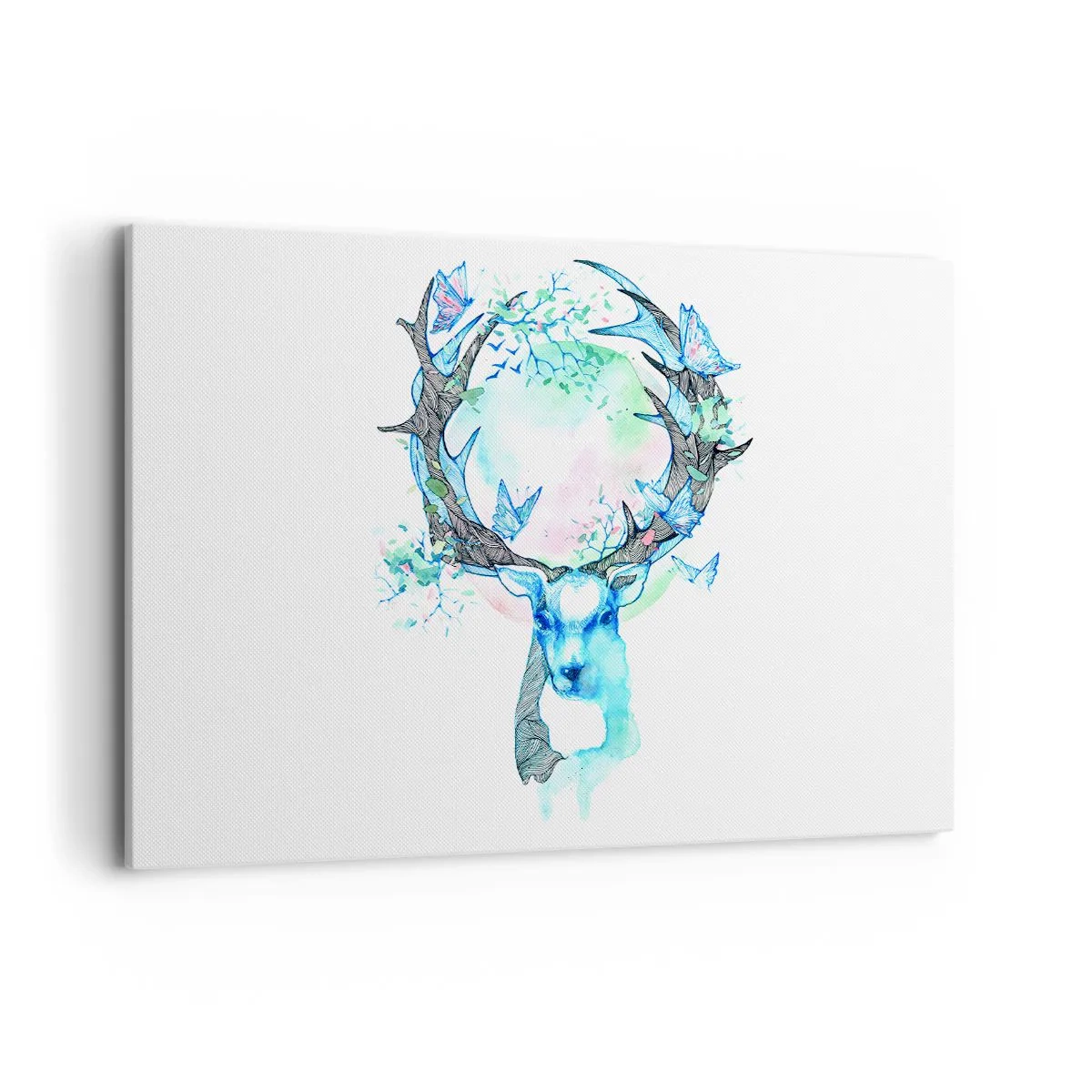 Schilderen op canvas - De kracht en delicatesse van de natuur - 120x80 cm