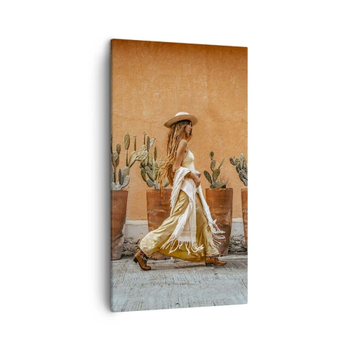 Schilderen op canvas - Hippie-stijl - 45x80 cm