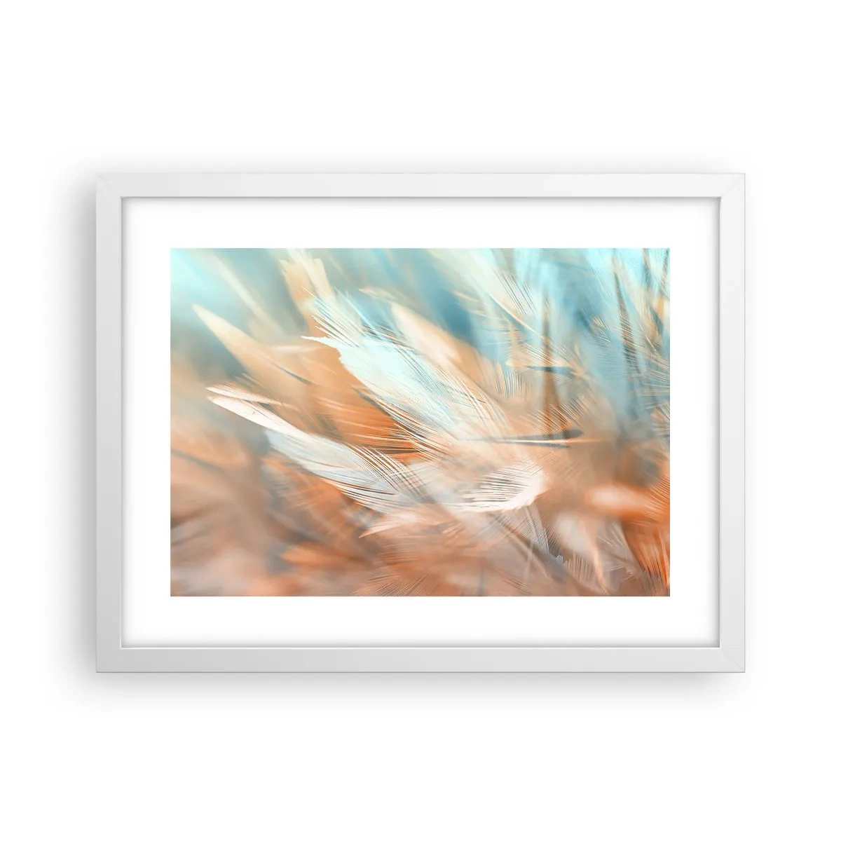 Poster in een witte lijst - In het land van zachtheid - 40x30 cm