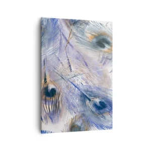 Schilderen op canvas - Pauwenogen compositie - 70x100 cm
