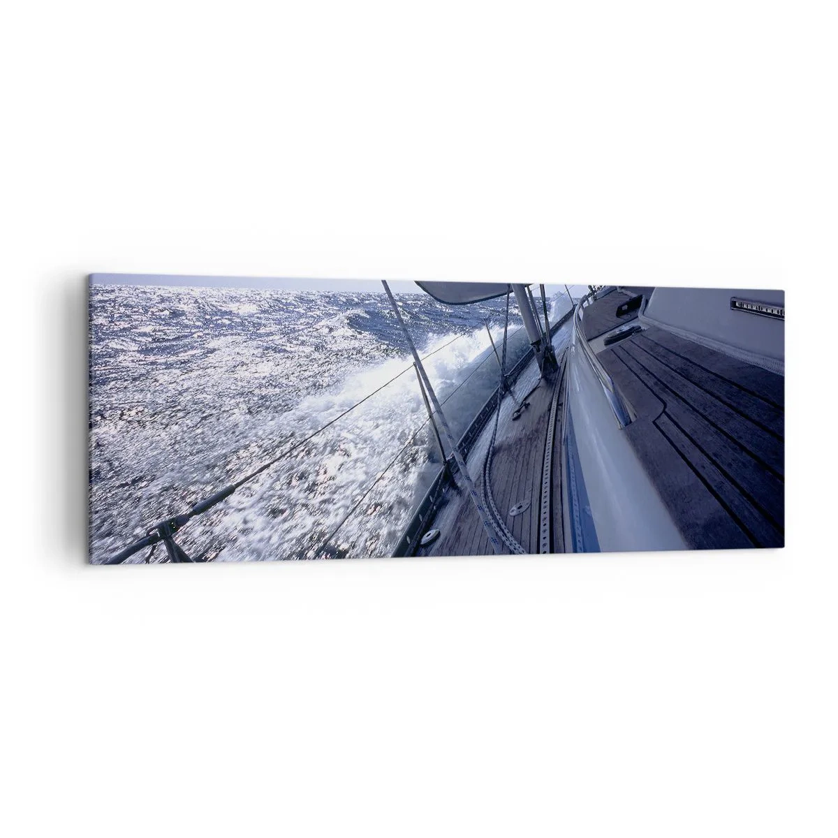 Schilderen op canvas - Ik weet wat het is om een ​​vogel te zijn - 140x50 cm