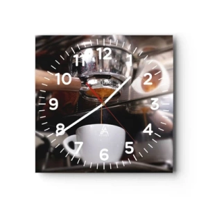 Wandklok - Klok - Goede tijd van de dag - 30x30 cm
