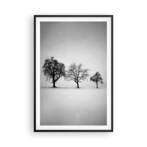 Poster in een zwarte lijst - Waar dromen ze over? - 61x91 cm