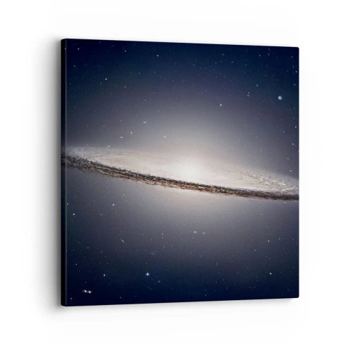 Schilderen op canvas - Lang geleden, in een sterrenstelsel ver, ver weg... - 30x30 cm