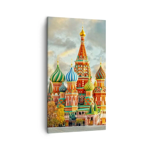 Schilderen op canvas - Zelfs Disney zou er niet op komen - 45x80 cm