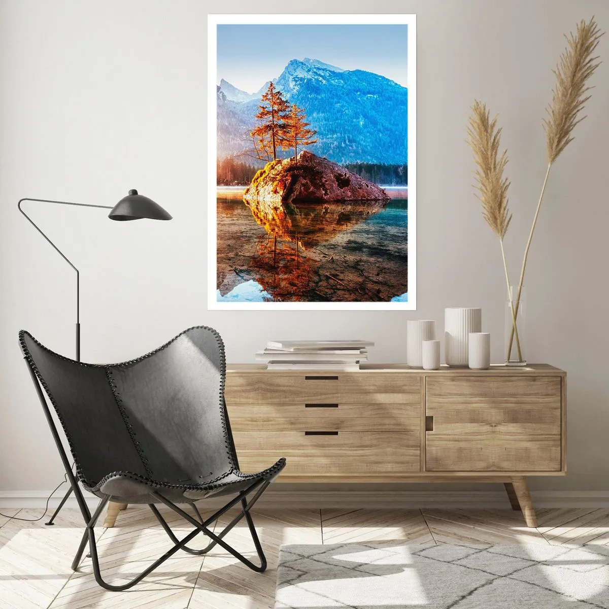 Poster - De natuur in een nieuw licht - 70x100 cm