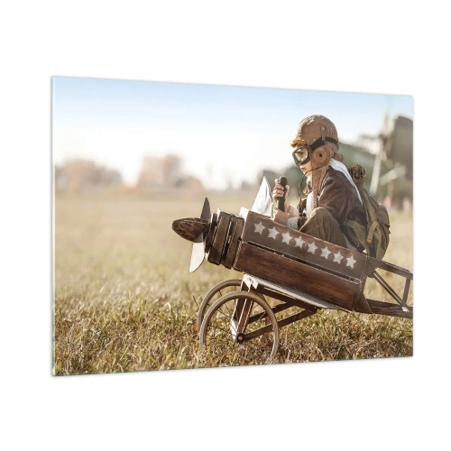 Schilderen op glas - Begin naar een droom - 100x70 cm