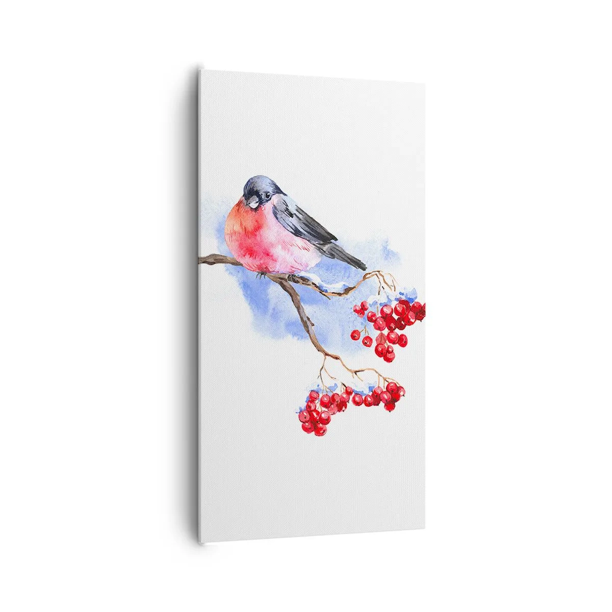 Schilderen op canvas - Winter in kleur - 65x120 cm