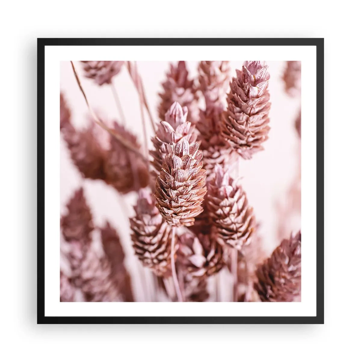 Poster in een zwarte lijst - Schijnbaar onopvallend - 60x60 cm