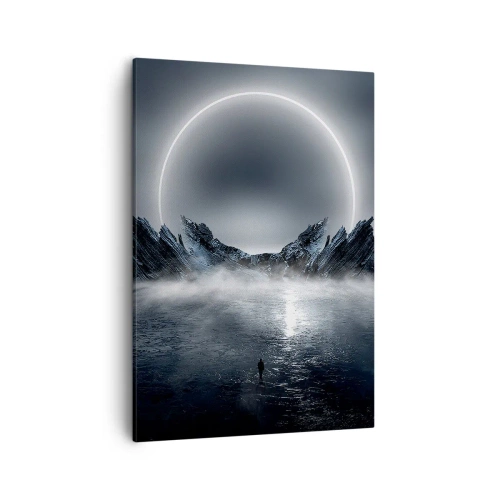 Schilderen op canvas - Einde van het verhaal - 50x70 cm