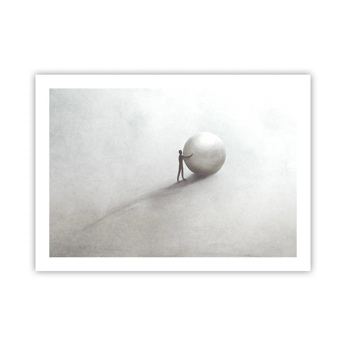 Poster - Het spel van het leven - 70x50 cm