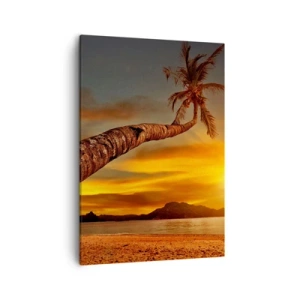 Schilderen op canvas - Exotische vakantie, Caribisch avontuur - 50x70 cm