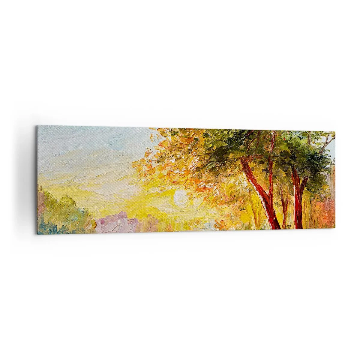Schilderen op canvas - Et in Arcadia ego - 160x50 cm