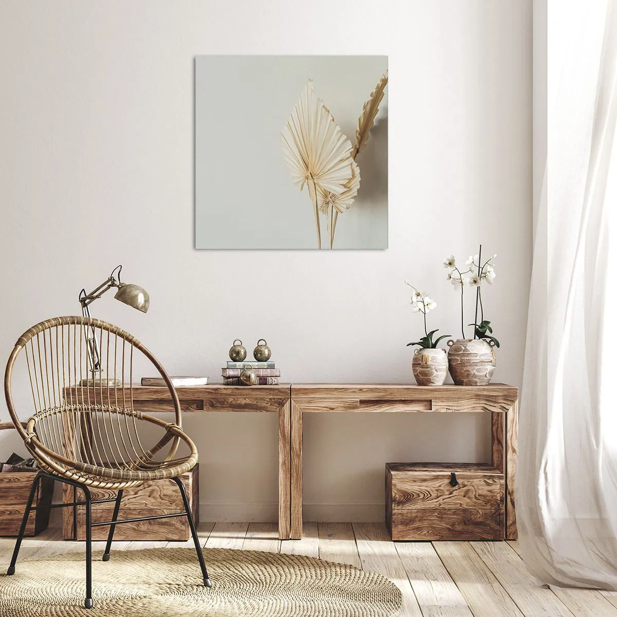 Schilderen op canvas - Wanneer je verlichting nodig hebt - 70x70 cm