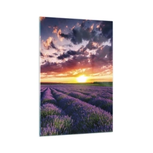 Schilderen op glas - Lavendel wereld - 70x100 cm
