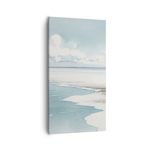 Schilderen op canvas - Zachte vloed - 55x100 cm
