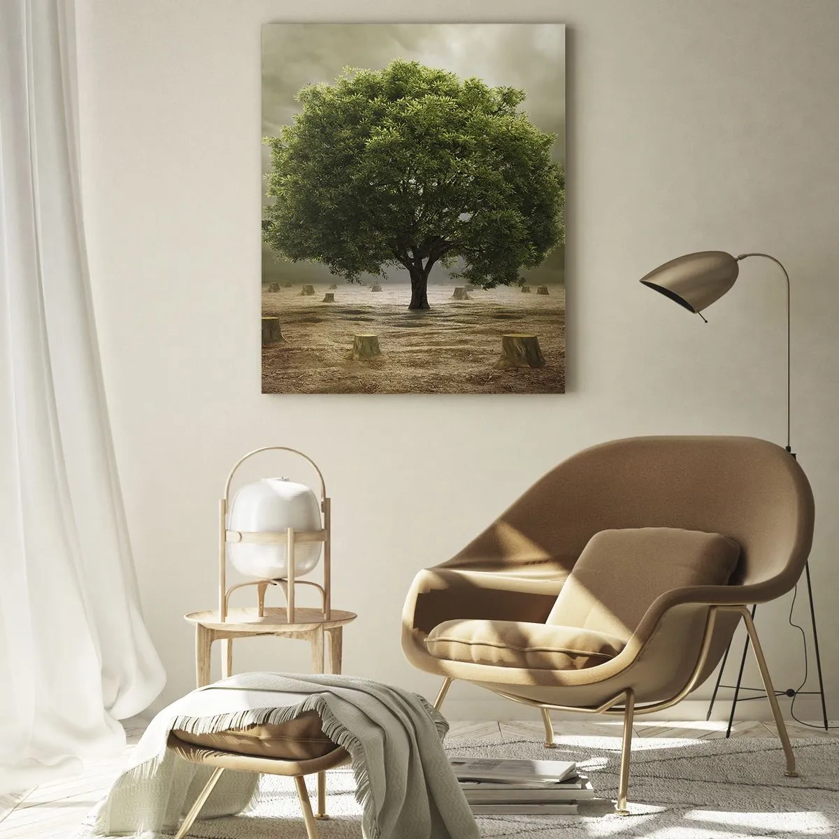 Schilderen op glas - Alle hoop - 70x100 cm