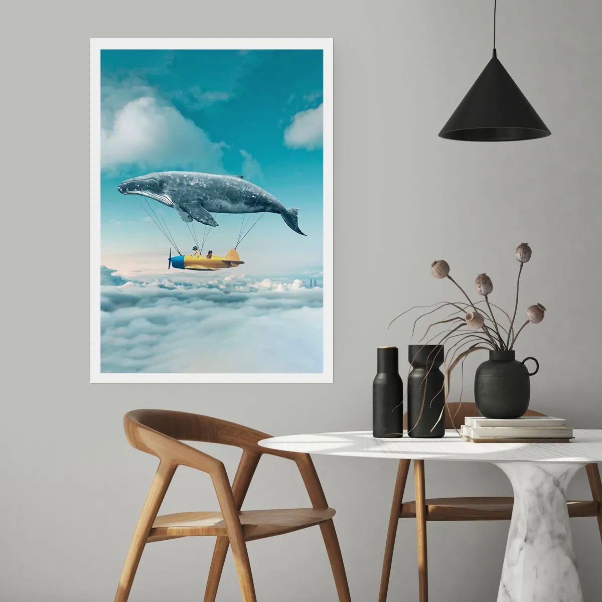 Poster - Waarom niet? - 50x70 cm