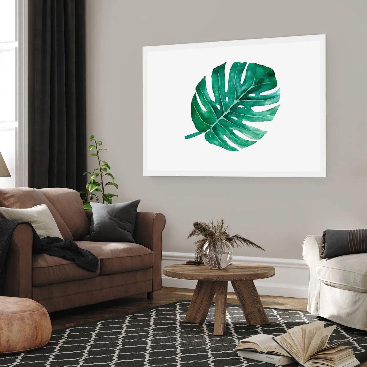 Poster - Groen concept - 70x50 cm