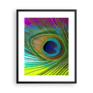 Poster in een zwarte lijst - Oog in oog - 40x50 cm