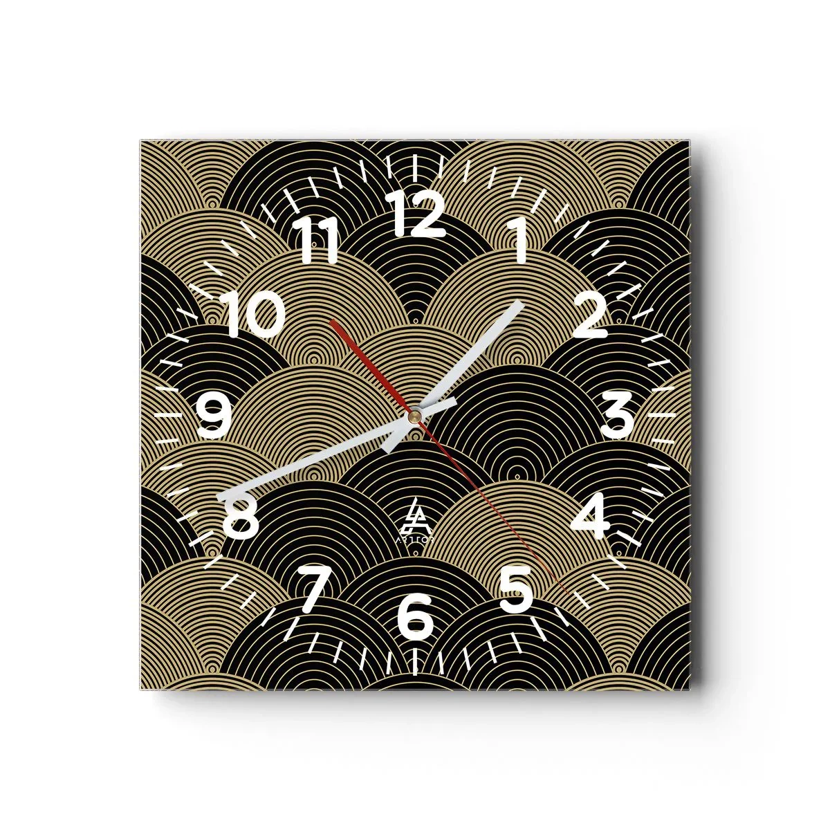 Wandklok - Klok - Eenheid in veelheid - 40x40 cm