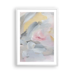 Poster in een witte lijst - In een pastelkleurige wereld - 50x70 cm