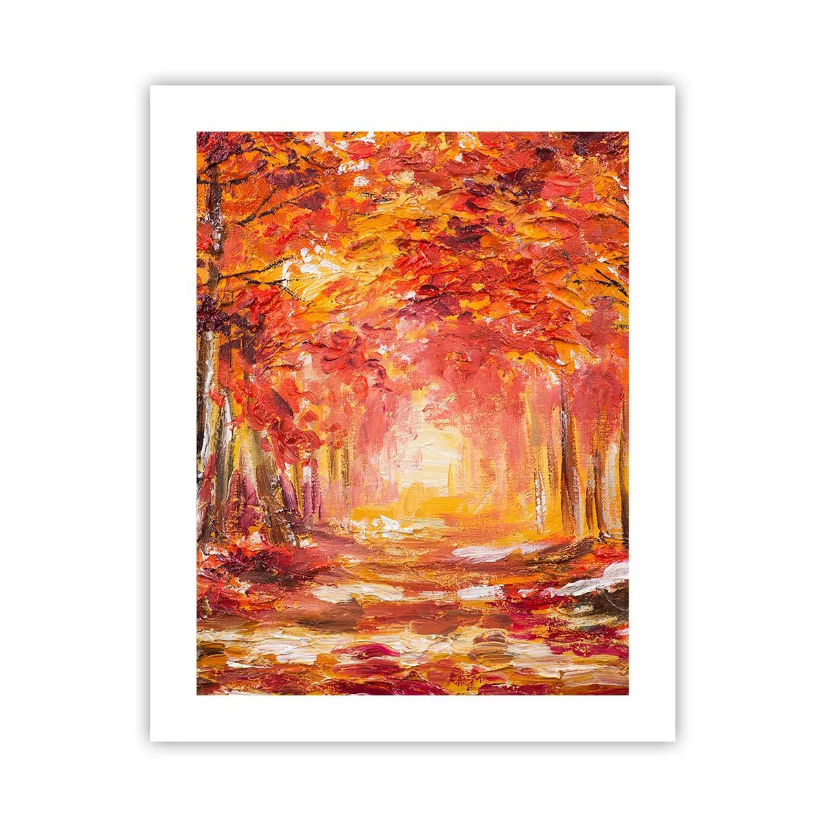 Poster - Koperen bos - 40x50 cm