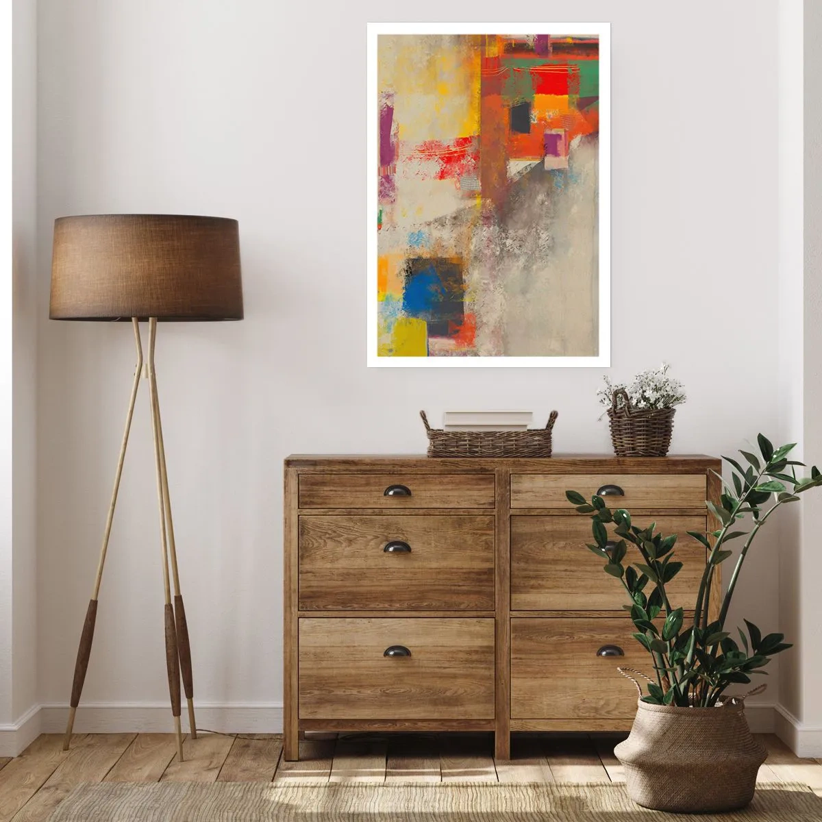 Poster - Kleur geometrie - 30x40 cm