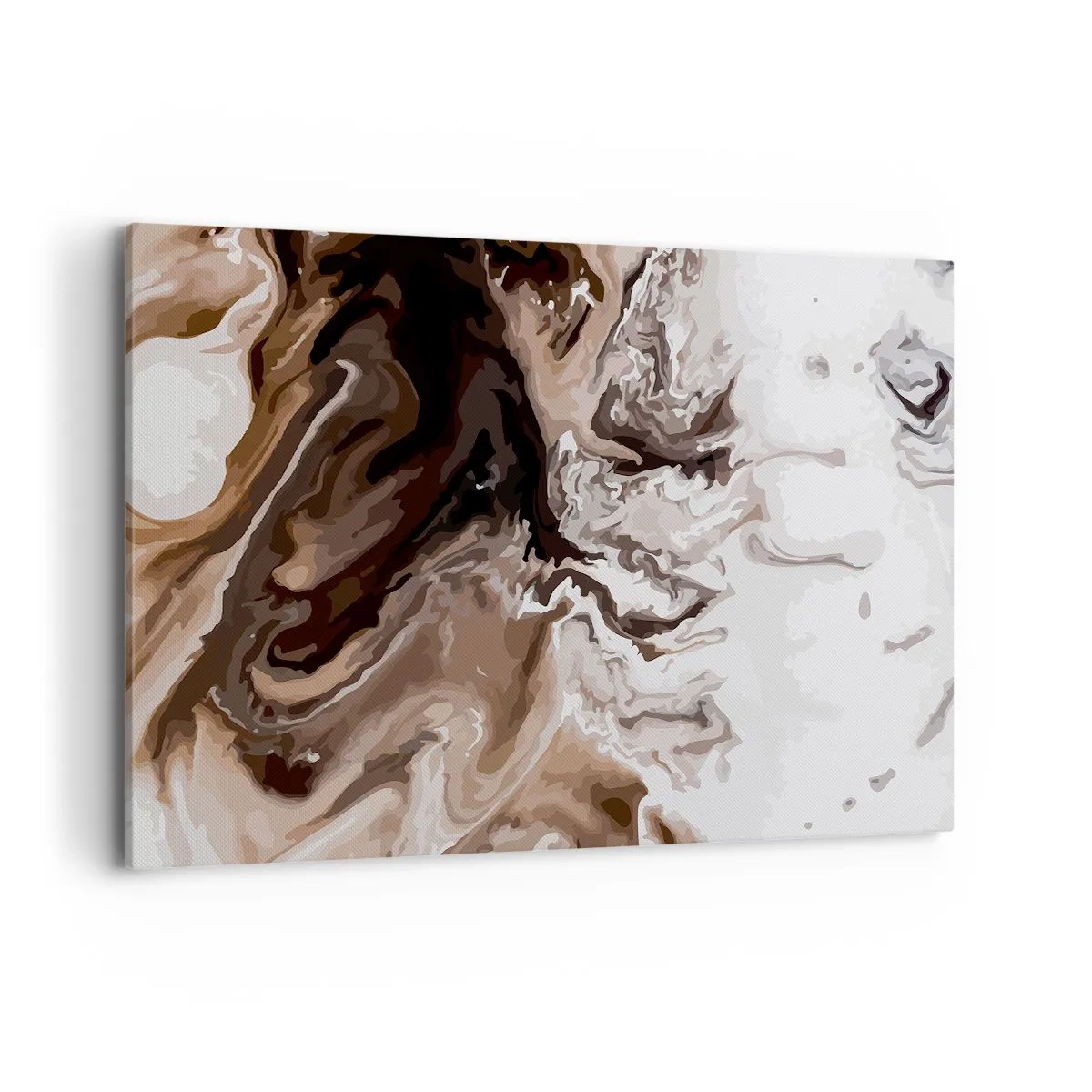 Schilderen op canvas - Kleurcontrast - 120x80 cm