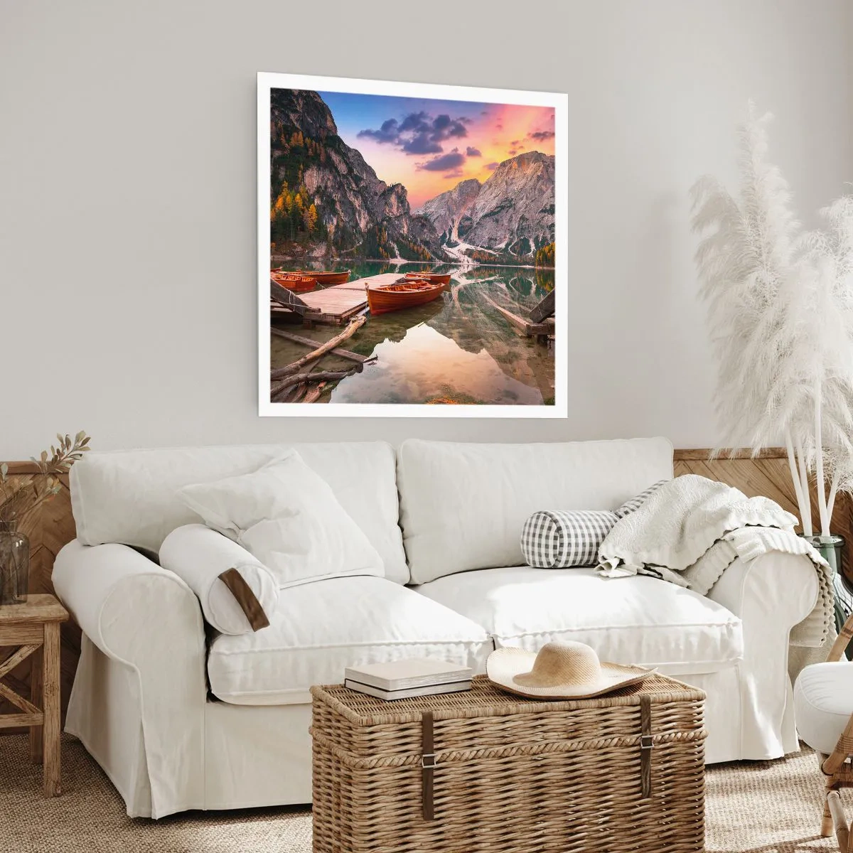 Poster - Belofte van de dag - 60x60 cm