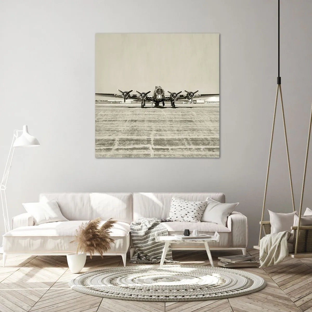 Schilderen op canvas - Zoals altijd klaar - 70x70 cm