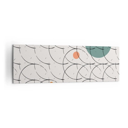 Schilderen op canvas - In de pop-art-sfeer - 160x50 cm