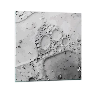 Schilderen op glas - Schuimspoor - 50x50 cm