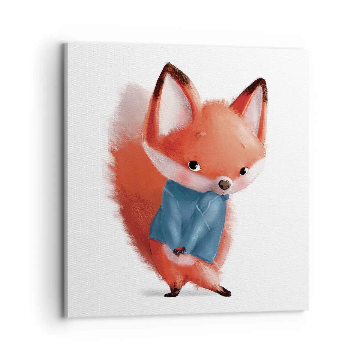 Schilderen op canvas - Past het bij me? - 70x70 cm