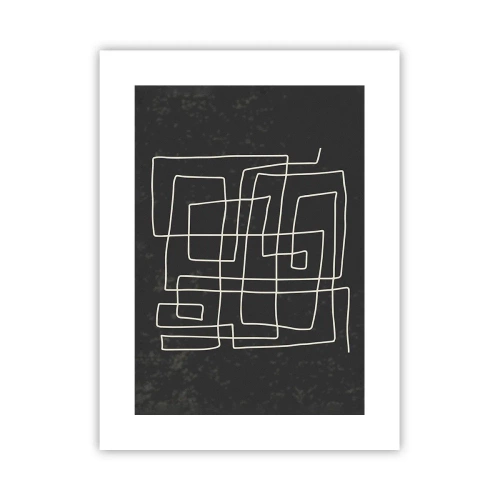 Poster - Niet zo eenvoudig - 30x40 cm